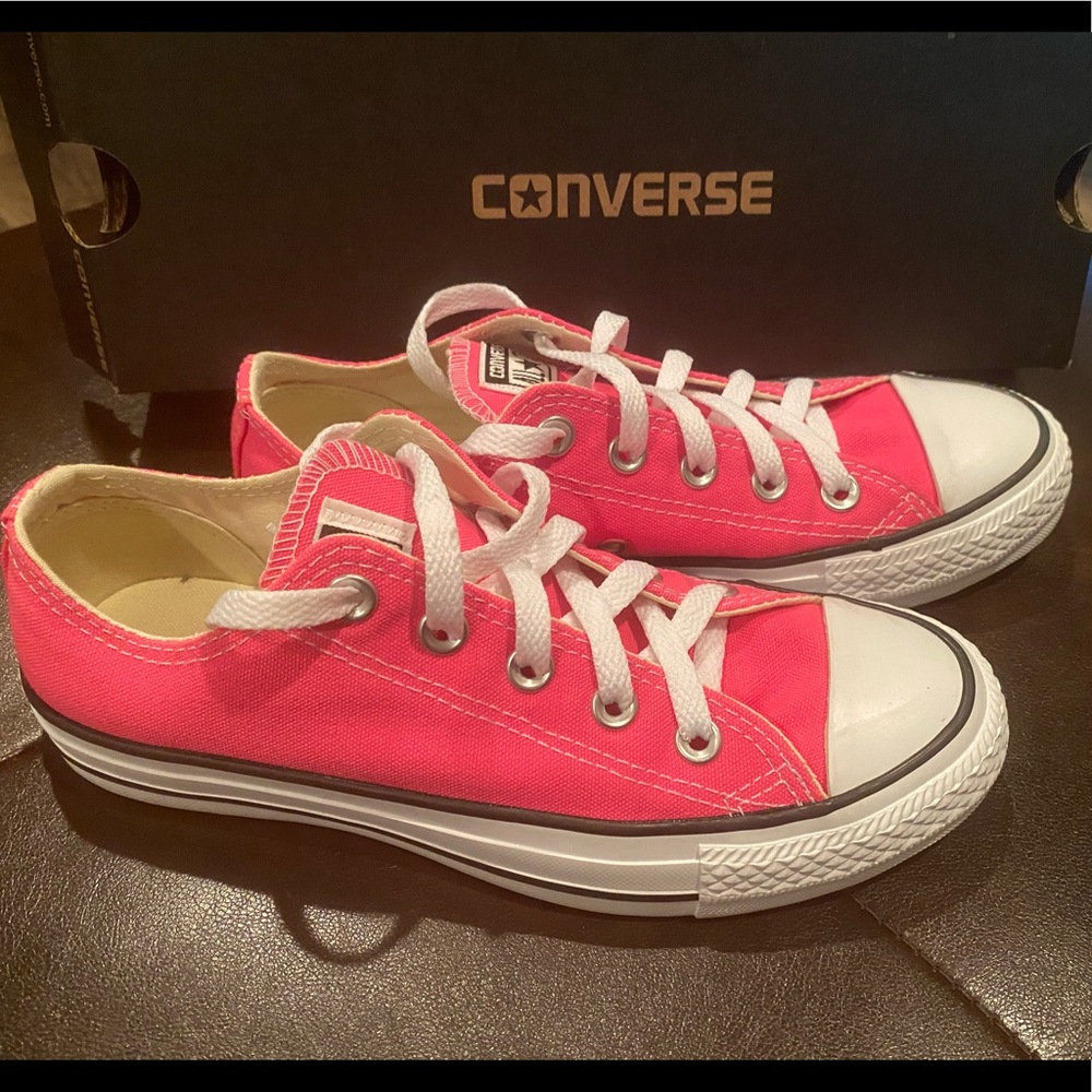 Pink POW Converse
